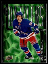 2025-26 Upper Deck Series 2 Hockey Dazzlers Green #DZ-53 Gabe Perreault