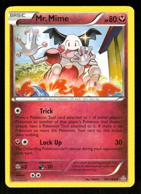 Mr. Mime 101/160 XY Primal Clash Uncommon NM