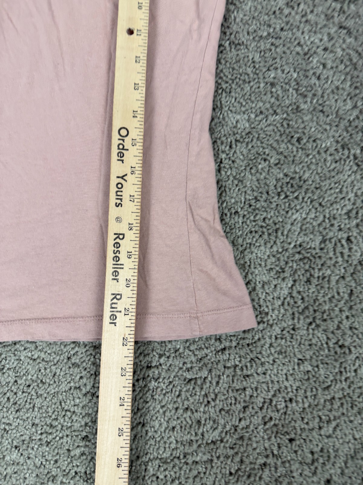 True Religion Shirt Womens Extra Small Pink Black Glitter Logo V Neck Tee thumbnail 9