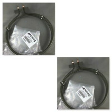 EXPRESS 2 X GENUINE 1550W SMEG AESTHETIC OVEN FAN FORCED ELEMENT C90GMXA