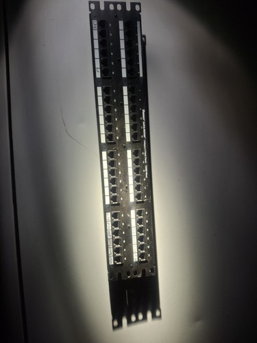 Panduit Data Patch Panel 48 Port Cat 5 Patch Panel