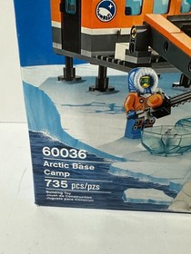 New! Lego City Arctic Base Camp 60036
