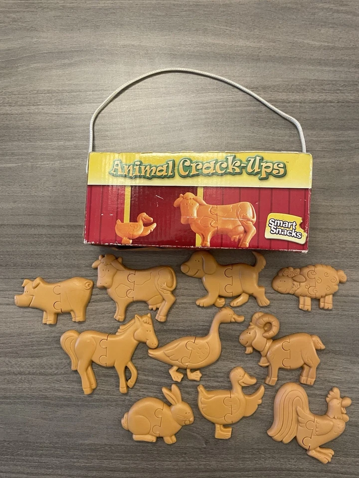 SELTENE Learning Resources Smart Snacks Tier Crack-Ups 2-teiliges Bauernhof-Puzzle!