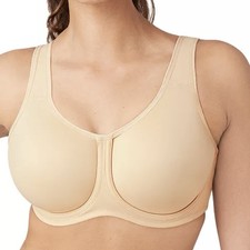 Wacoal 38DD Simone Nude Underwire Sports Bra NEW 