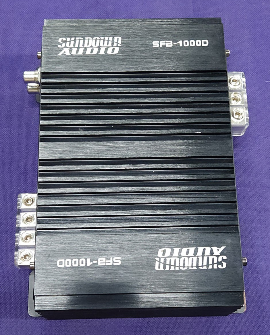 Sundown Audio SFB-1000D 1000W Max Power 1Ohm Full Bridge Car Audio Amplifier