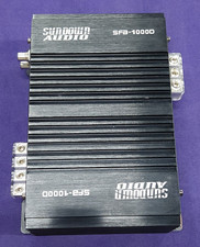 Sundown Audio SFB-1000D 1000W Max Power 1Ohm ...
