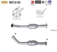 ✅ Katalysator für Toyota Land Cruiser Prado, 3.0 D-4D, 120/122/127kW, Euro 4