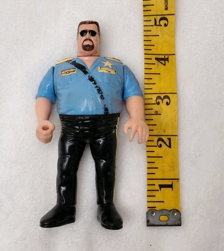 WWE WWF Hasbro The Big Boss Man Series 1 Vintage W...