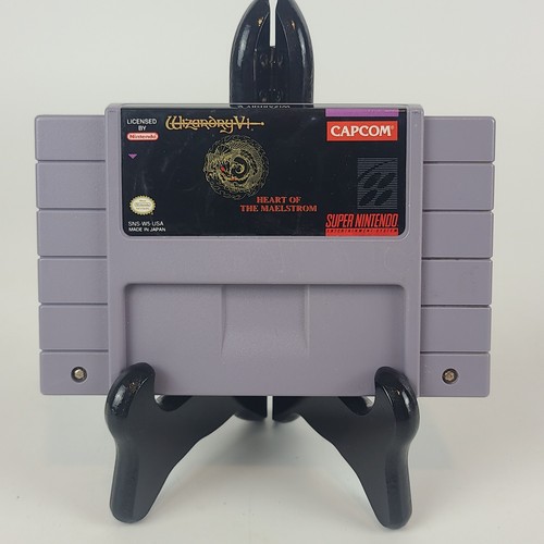 Wizardry V Heart of The Maelstrom Super Nintendo SNES Complete CIB Fantastic