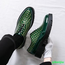 Fashion Mens Business Oxfords Leather Shoes P...