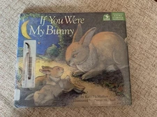 Story Corner:”If You Were My Bunny”;Kate McMullan 1996,HCDJ,1st Edition,Ex Libr