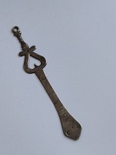 CLAVIER CHATELAIN FRANÇAIS GÉORGIEN ARGENT MASSIF