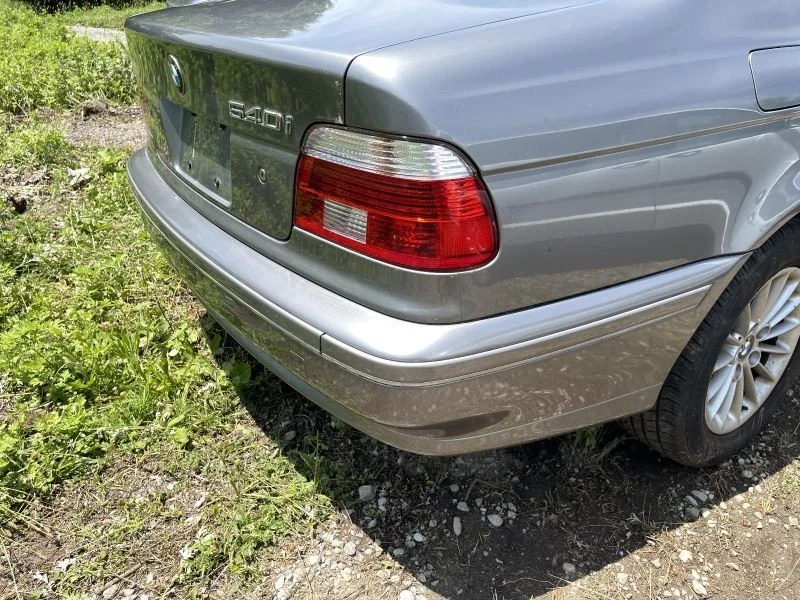 1997-2003 BMW 540i REAR BUMPER COVER GRAY PC:472 4.4L AT RWD 100K 55399 - Image 4 of 4