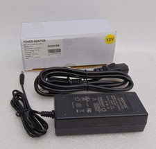 Power Supply Adapter 60W AC 110V to DC 12V 5A Max Voltage Converter Transformer