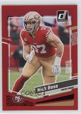 2023 Panini Donruss Press Proof Red Nick Bosa #272 12v1
