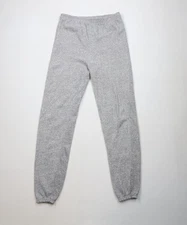 Vtg 70s Streetwear Mens XL Blank Triblend Sweatpants Joggers Heather Gray USA