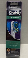 Oral-B Dual Clean Replacement Brush Heads 3-Pack Superior Cleaning