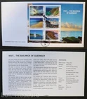 Guernsey Stamps: "Visit Guernsey" 6 Value Souvenir Sheet First Day Cover 2012