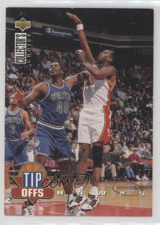 1994-95 Upper Deck Collector's Choice International Tip Offs Danny Manning 0h4z