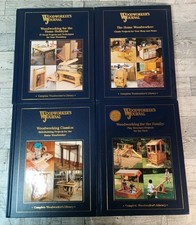 Woodworker's Journal Book Lot Of 4: Woodworking Classics, For The Family,...
