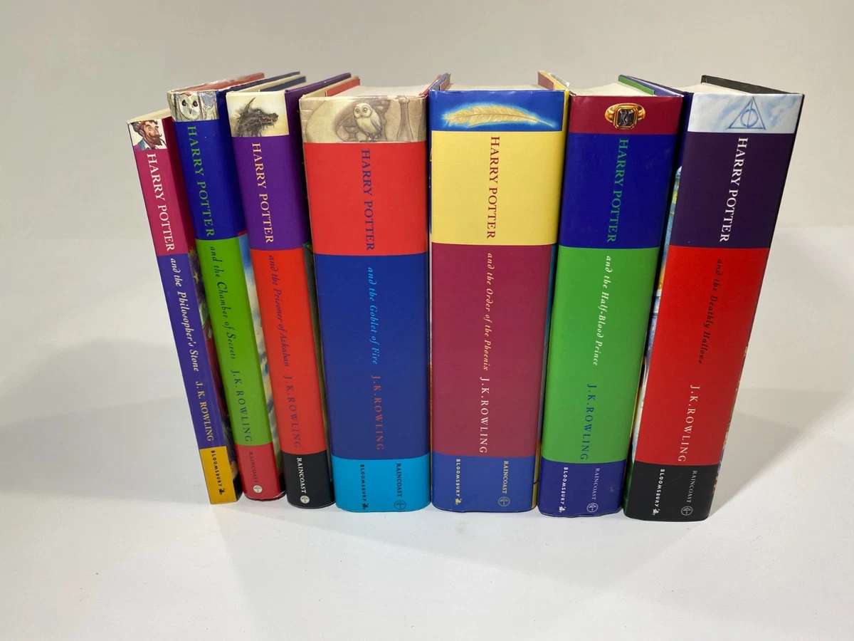 Harry Potter Complete 7-Book Set – Mixed Hardcover & Paperback | eBay