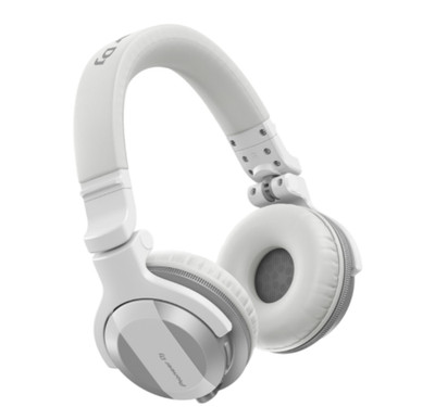 HDJ-CUE1BT-W White Customizable DJ Headphones with Bluetooth - Pioneer DJ
