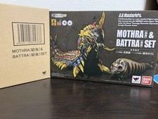 Bandai S.H.MonsterArts Mothra larva Battra larva Figure Set w/Box AUTH