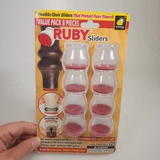 New Furniture Sliders Ruby Sliders As Seen On TV Authentic - 8 Pack 