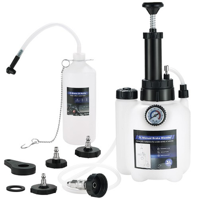 #ad 3L Manual Brake Bleeder Kit One Person Brake Pressure Bleeder Kit with 1L Brak $42.70