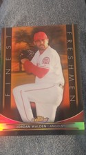 2011 Topps Finest - Finest Freshmen Jordan Walden #FFR3 Orange Refractor (RC)