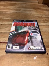 Burnout Sony PlayStation 2, PS2 2001 CIB Complete In Box - Tested Fast Ship