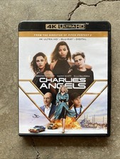 Charlie's Angels 4K Ultra HD  Blu-ray, 2019 2 Disc Set 