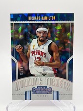 2018-19 PANINI CONTENDERS RICHARD HAMILTON 23/25 CRACKED ICE WINNING TICKETS