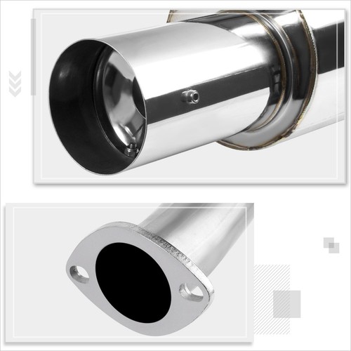 For 90-97 Mazda Miata MX-5 NA 1.6/1.8L 3.5" Tip Muffler Catback Exhaust System - Picture 4 of 5