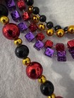 BLACKJACK & FLAMING DICE New Orleans MARDI GRAS Party Necklace & 2 Dice Beads + — photo 8