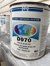 PPG Industries D970 Trace Blue BC 1 Quart
