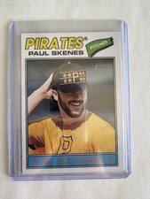 Paul Skenes 2026 Topps Heritage #33 Image Variation Pittsburgh Pirates