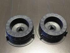2 X ORIGINAL TEAC  NAB  ADAPTER =TOP= (Schwar...