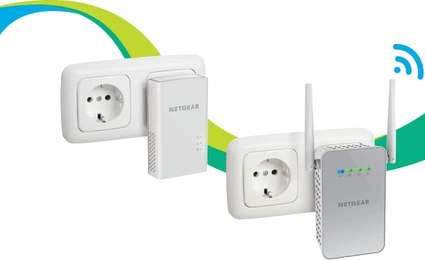 Netgear PLW1000 PowerLINE Set, 1x Adapter AC-WLAN Access Point und 1x Adapter - Bild 2 von 4