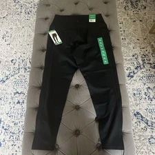 Danskin Costco High Rise Womens Leggings Black Size XL Lululemon Knock Offs