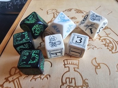Munchkin Würfelset D10+D6 (Steve Jackon Games, Q-Workshop)