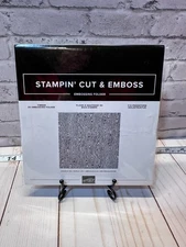 Stampin Up! TIMBER 3D Embossing Folder RETIRED WOOD GRAIN ~ Tree NEW