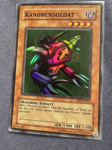 Yu-Gi-Oh! - Kanonensoldat - DB2-DE106 - Super Rare - A2 - Bild 1 von 1