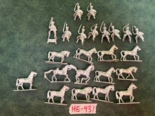 25mm Minifigs Misc. Napoleonic Era Cavalry and Troops Lot HE-431