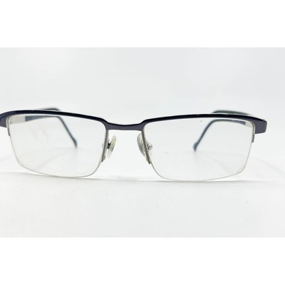 Stepper Eyeglasses Men Brown Titanium Half Rim SI-60051 F092 54-18-140