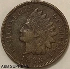 1888 Indian Head Cent Penny VF-XF Very Fine-Extremely Fine From Estate