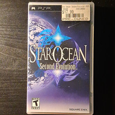 Square Enix Star Ocean: Second Evolution Sony PSP UMD T Manual 2008
