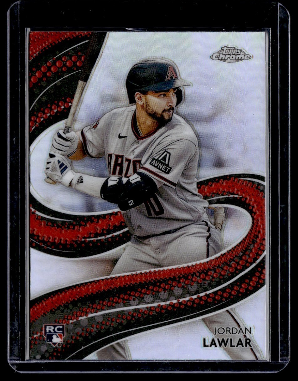 2024 Topps Chrome Strokes Jordan Lawlar Arizona Diamondbacks #S-25