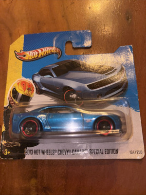 Hotwheels   2013 Hot Wheels Chevy Camaro Special Edition 194/250 Blau 