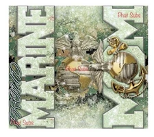 20oz Sublimation Tumbler Wrap Marine Mom Ready To Press Heat Transfer